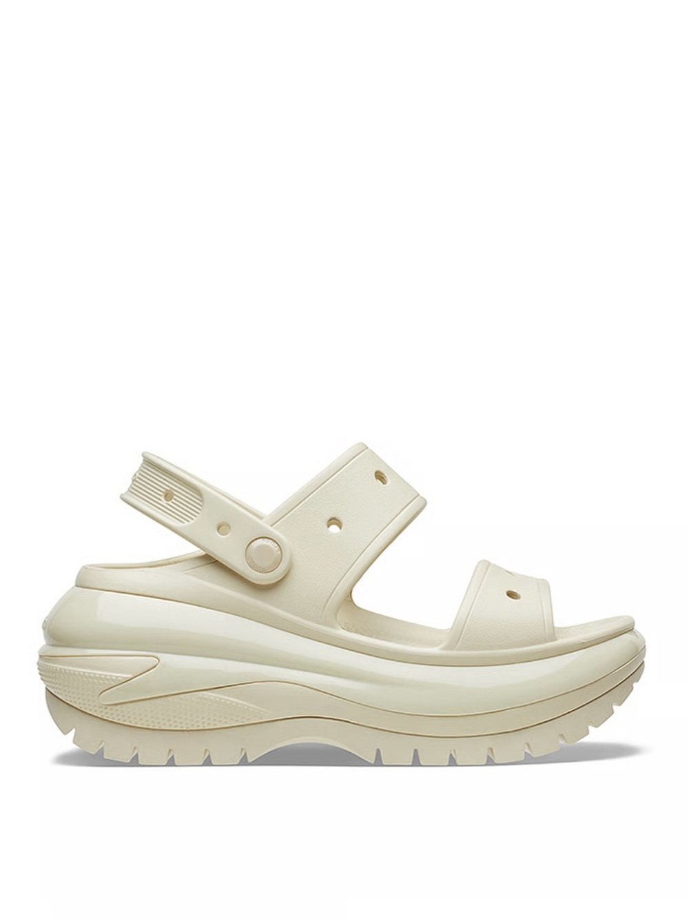 Crocs Classic Mega Crush Sandals bone size M9/W11
